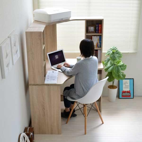 パソコンデスク おしゃれ デスク リモートワーク 在宅 北欧 木製 コーナー デスク L字 コーナーデスク オフィスデスク L字型 収納 机 書斎机 勉強机 31 0 Br サムライ家具 通販 スーパーぎおん ヤフーショップ友澤木工 テレワークデスク High De 10 ナチュラル De 10