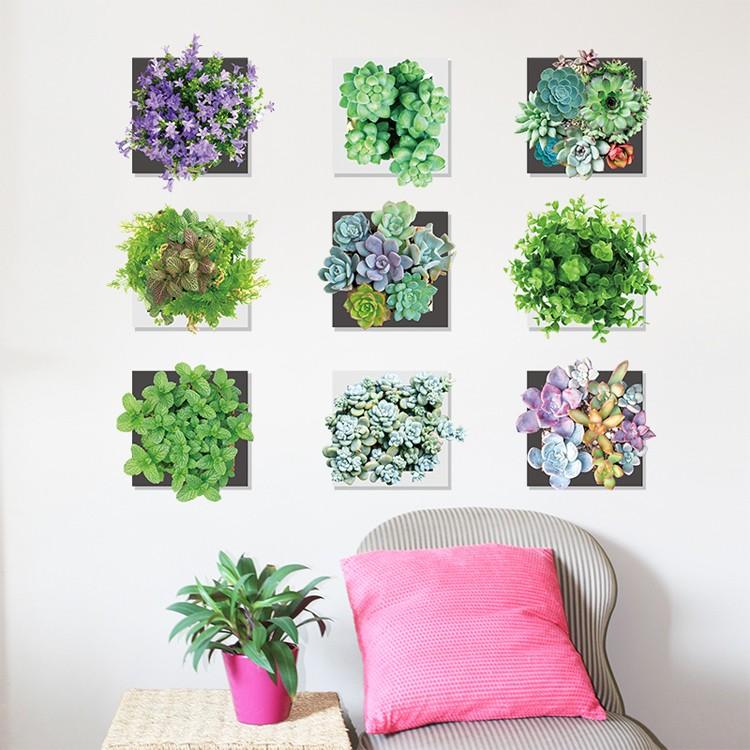 ウォールステッカー フォトフレーム額縁壁紙シール 清新の葉 清楚系 森ガール リビングルーム 寝室 ファッション おしゃれ インテリア K 三茶deらいふ 通販 Yahoo ショッピング