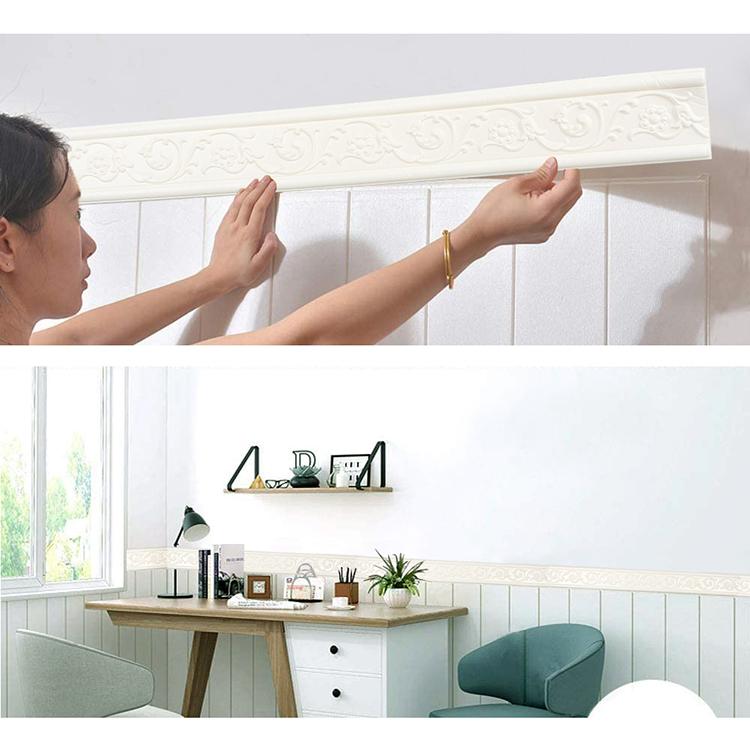 トリムボーダー マスキングテープ 壁 ライン シート 巾木 幅木 廻り縁 洋風 0 8 8 69cm 10枚セット Takarafune K 三茶delife 通販 Yahoo ショッピング