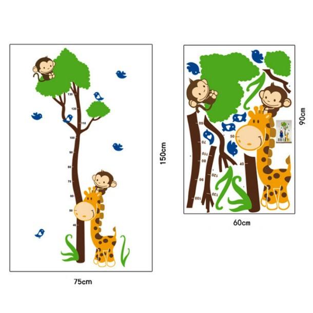 最大74 オフ おサルの身長計 身長計 ウォールステッカー 子供部屋 幼稚園 入学祝い 木と猿さん 壁紙 動物 アニマル 入園 Cisama Sc Gov Br