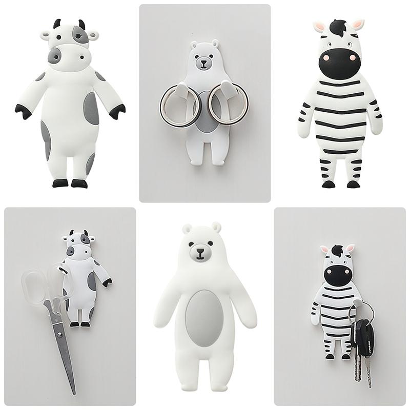 高品質 マグネットフック 3点セット キーフック マグネット 磁石 伸縮自在 鍵掛け 鍵入れ 雑貨 おしゃれ 可愛い Takarafune 動物雑貨 Aynaelda Com