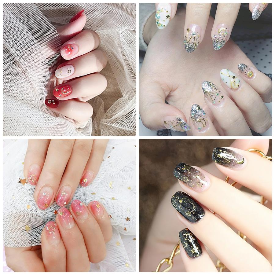 ネイルシール 星柄 星座 フェザー 貼るだけ ネイルシール ネイルアート Sc 三茶delife 通販 Yahoo ショッピング