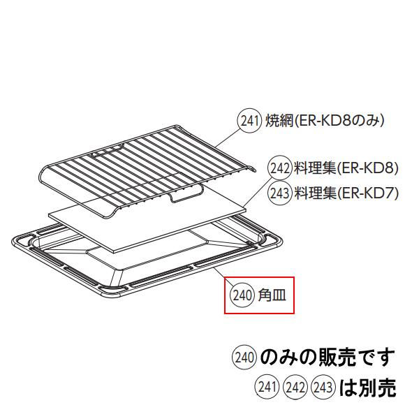 Natsu　TOSHIBA オーブンレンジ フラット 角皿・説明書付き TOSHIBA（東芝） 電子レンジ付属 角皿 325GP015 : ホームテック - 通販
