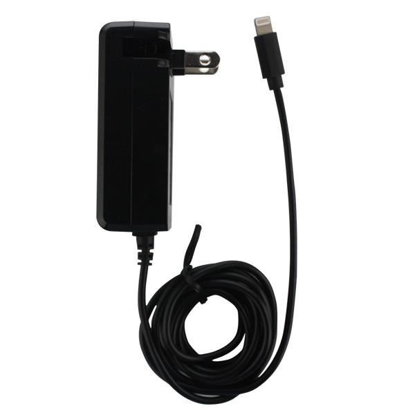 iPhone iPad iPod対応 Lightning AC充電器 コンセント コード長約1.5m