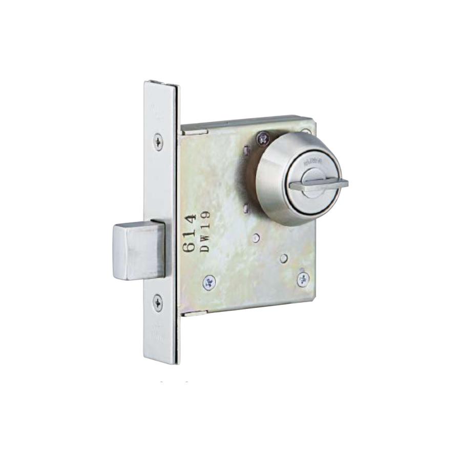 美和ロック MIWA DA-3型 B/S64mm ドア厚33〜42mm ステンレスHL 片面