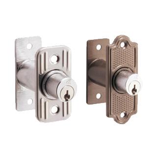 アルファ ALFHA N503-AL プッシュ栓錠 シルバー 同一キー(2m43）《B-01