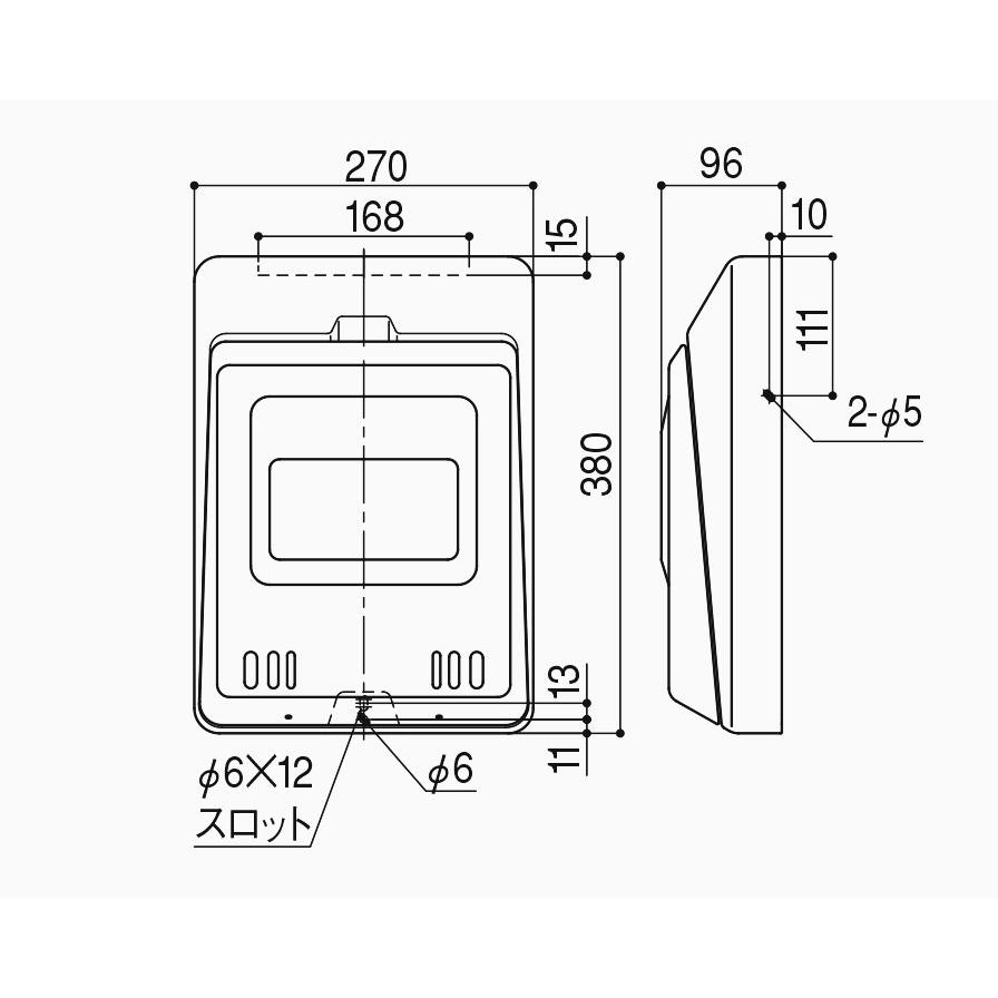 シブタニ　DP-68N　アイボリー　郵便受箱【即日発送品】【店舗受渡可能】｜homewareshop-kugisei｜02