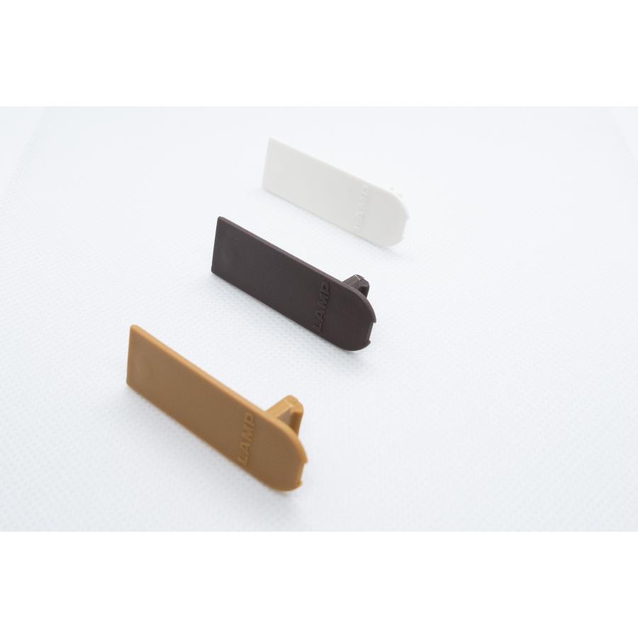 スガツネ工業 ランプ FD50-WRH-CP-DBR 上ローラー用化粧キャップ