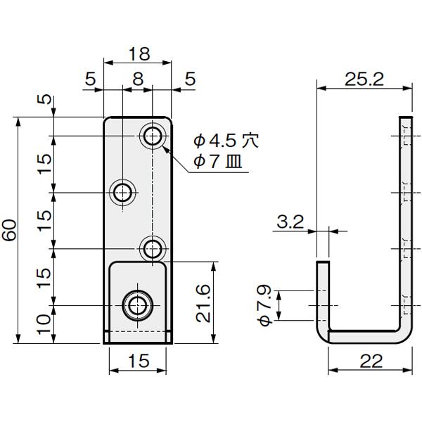 hkf様 SEPA GA-950F【セパ/面付戸先内締錠/玄関引戸】日中製作所 / 鍵