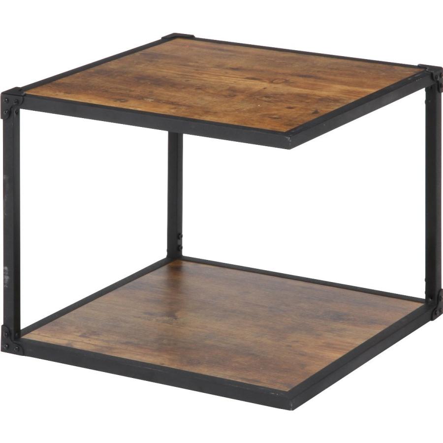 クルト サイドテーブル サイズ50×50cm ブルックリンスタイル｜homeworkslimited｜01