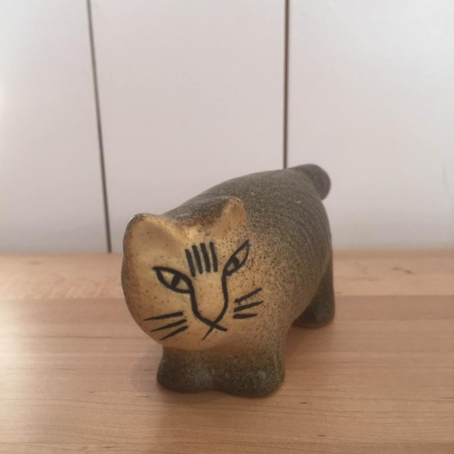 Lisa Larson（リサラーソン） ふたごのねこ グレー : Homey Room style