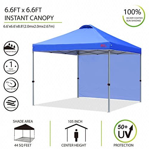【値下げ中】 マスターキャノピー（MASTERCANOPY）ワンタッチタープテント サイドシート一枚セ 【S2274129874】(11613円)