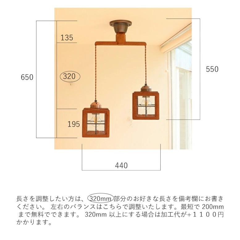 ２灯用コード長く加工　オプションページ |  | 03