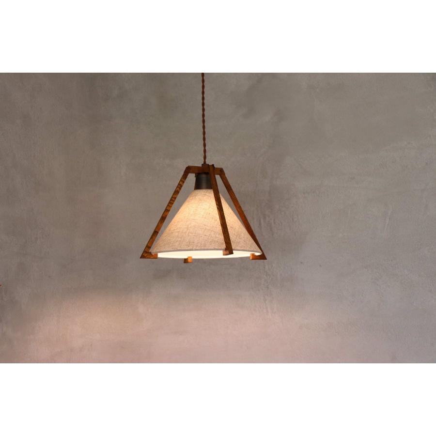 照明 おしゃれ ペンダントライト １灯用 conte LED 天井照明 布製ランプ |  | 05