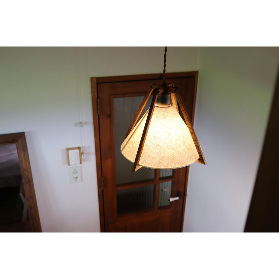 照明 おしゃれ ペンダントライト １灯用 conte LED 天井照明 布製ランプ |  | 06