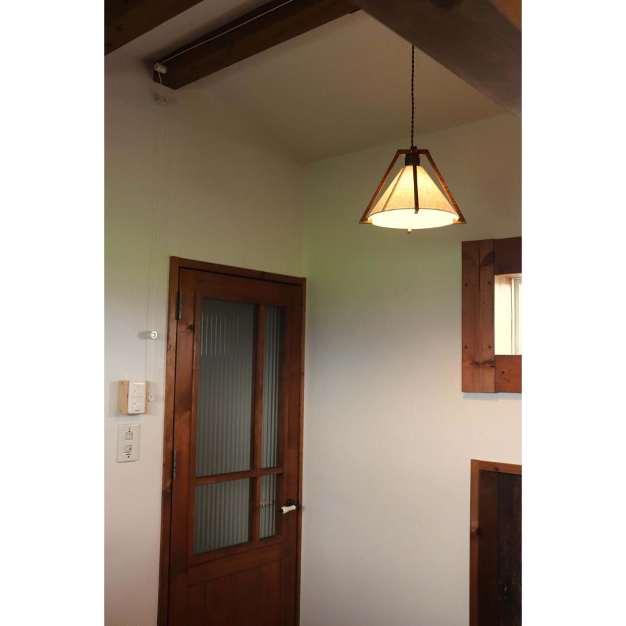 照明 おしゃれ ペンダントライト １灯用 conte LED 天井照明 布製ランプ |  | 07