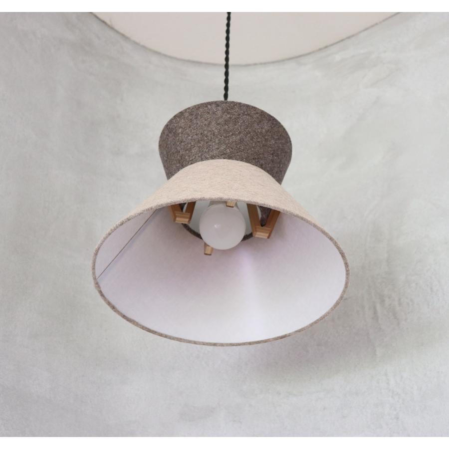 照明 おしゃれ ペンダントライト １灯用 fores LED 天井照明 布製ランプ |  | 11