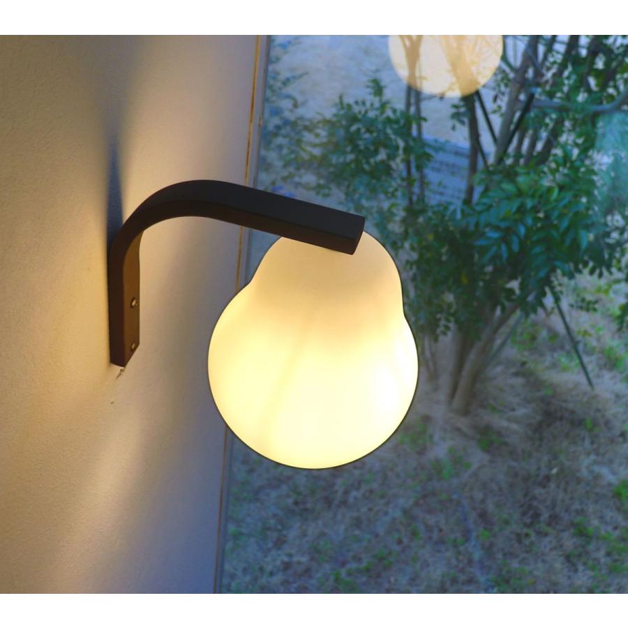 ブラケットライト 壁掛け灯 led おしゃれ 階段 ガラス 洋ナシ le