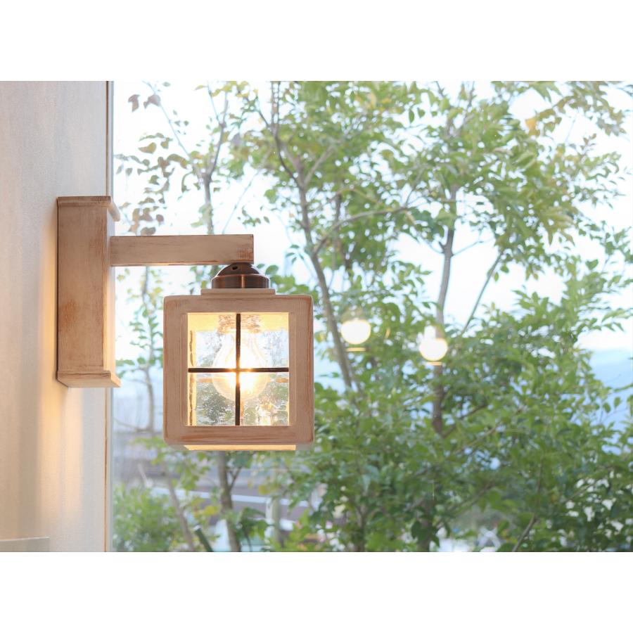 建具　飾り ブラケットライト 木 ステンドガラス 壁掛け灯 led 照明器具