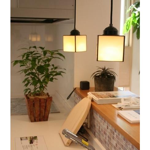 ブラケットライト ステンドガラス 洗面 木 led 壁掛け灯 四角 piccola