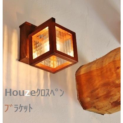 照明 おしゃれ ペンダントライト 木製 1灯用 Houze クロスペン small