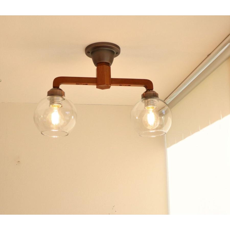 照明 ペンダントライト LED 2灯用 6畳 8畳 glassballシーリングライト