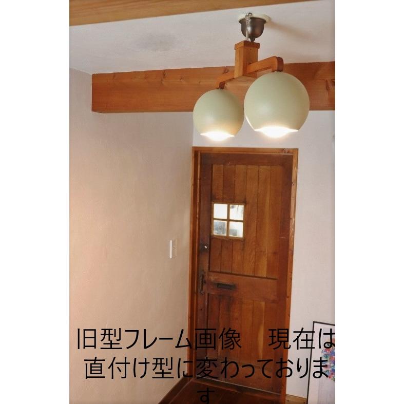 シーリングライト 2灯 木 led 6畳 おしゃれ 日本製 e carino2