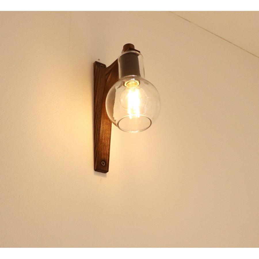 ブラケットライト 壁掛け灯 木 おしゃれ 階段 led 陶器 ガラス picle