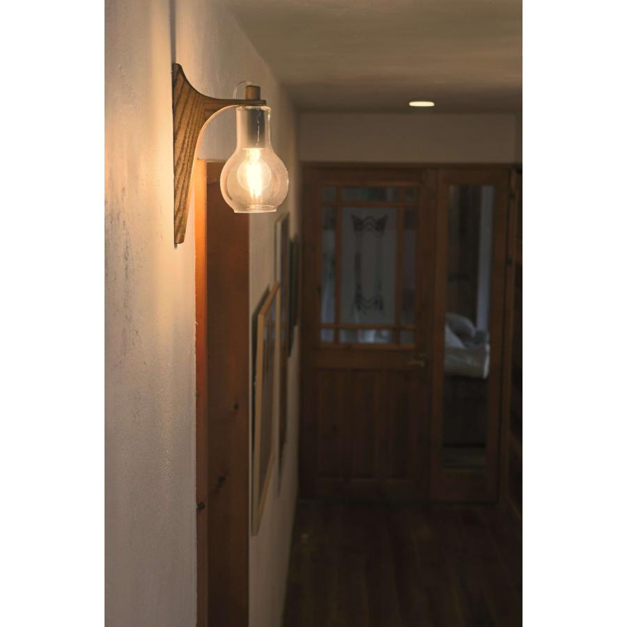 ブラケットライト 壁掛け灯 木 おしゃれ 階段 led 陶器 ガラス picle