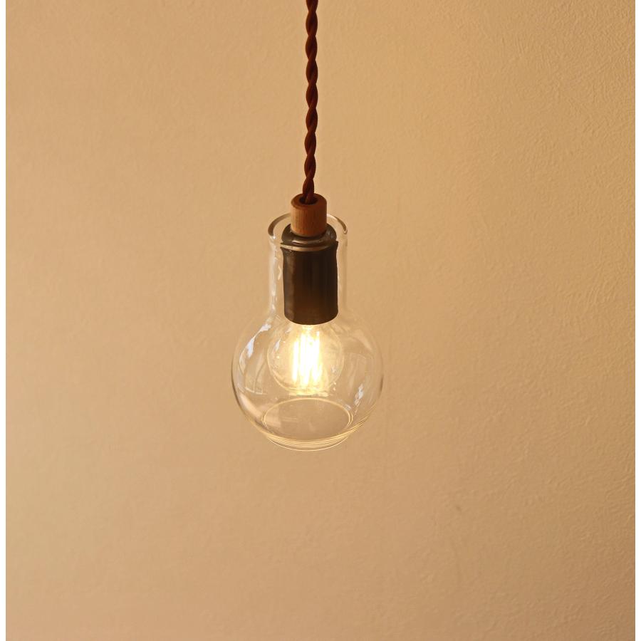 ペンダントライト led ガラス １灯 e17 照明器具 陶器 picle 店舗照明 全3種類_12