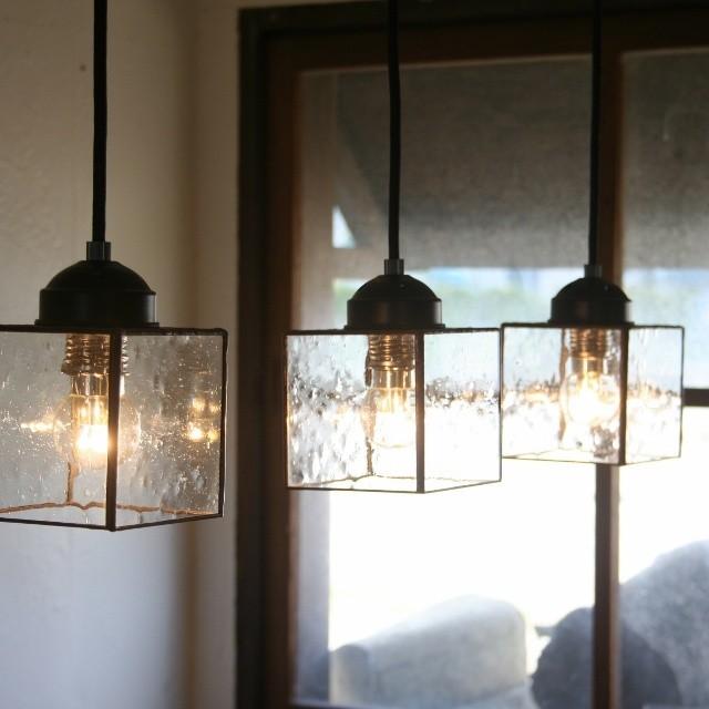 照明 おしゃれ ペンダントライト 1灯用 piccolaクリア ステンド