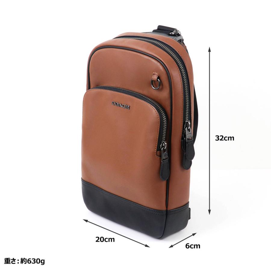 COACH コーチ バッグ ボディバッグ C2931 QBSD レザー 革 アウトレット メンズ 新作 : Hommage Annex ...