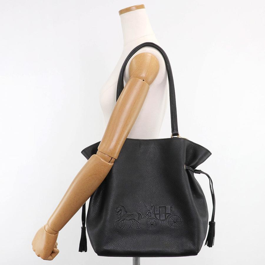 COACH コーチ バッグ トートバッグ CA200 IMBLK レザー 革 