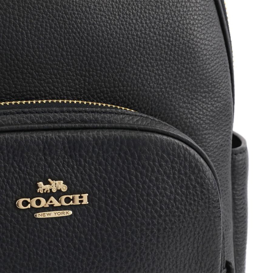 COACH コーチ バッグ リュックサック 5666 IMBLK レザー 革