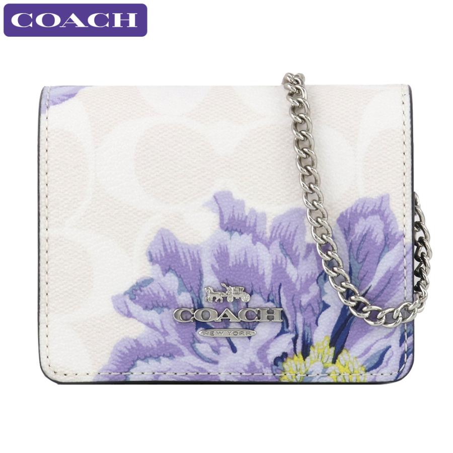 クリアランス コーチ Coach カードケース 6262 Svron 花柄 シグネチャー 2way アウトレット レディース 小物 新作 ギフト プレゼント F6262 Svron Hommage Annex 通販 Yahoo ショッピング 美しい Scady Cl