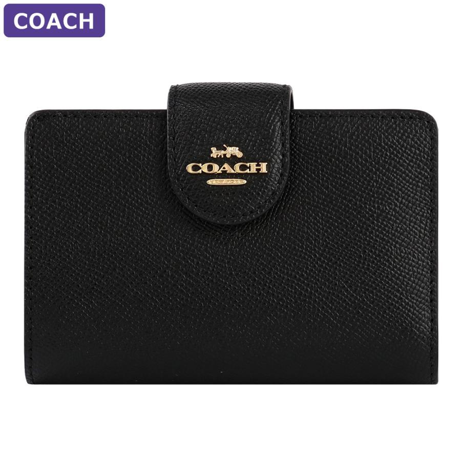 COACH（コーチ） 財布 二つ折り財布 6390 IMBLK ミニ財布 ミニ