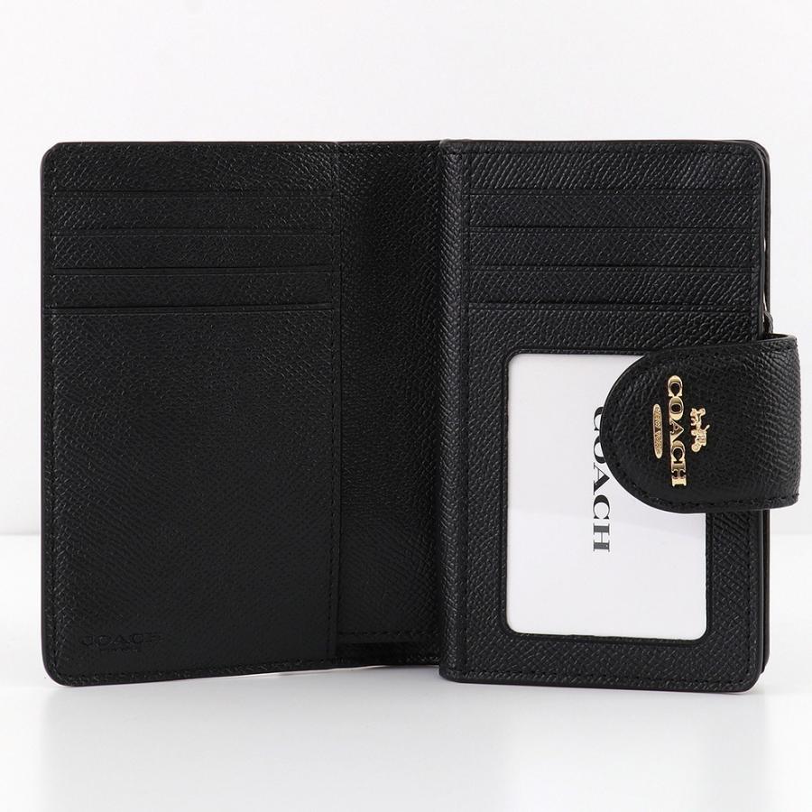 COACH（コーチ） 財布 二つ折り財布 6390 IMBLK ミニ財布 ミニ