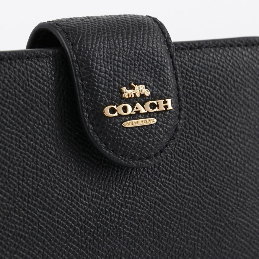 COACH（コーチ） 財布 二つ折り財布 6390 IMBLK ミニ財布 ミニ