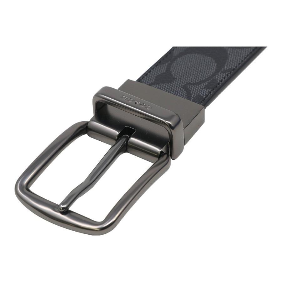 コーチ COACH ベルト F64839 CQBK リバーシブル シグネチャー アウトレット メンズ 小物 新作 父の日 f64839