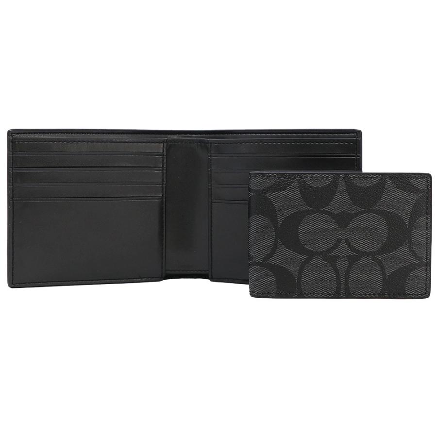 COACH コーチ 二つ折り財布 メンズ F74993 アウトレット 父の日