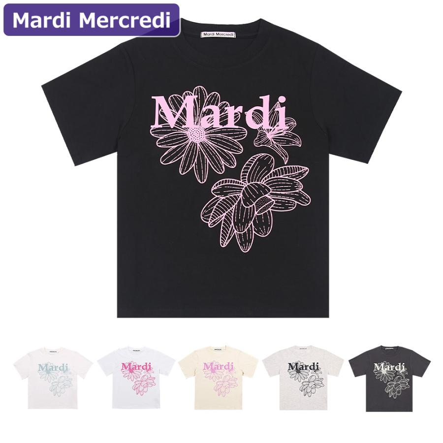 Slim T-Shirt Triple Flower