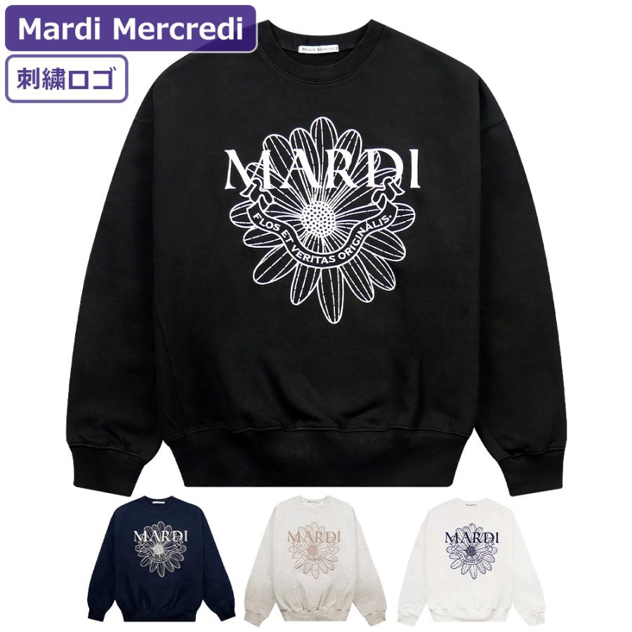 Mardi Mercredi マルディメクルディ スウェット SWEATSHIRT Mardi Mercredi マルディメクルディ スウェット SWEATSHIRT