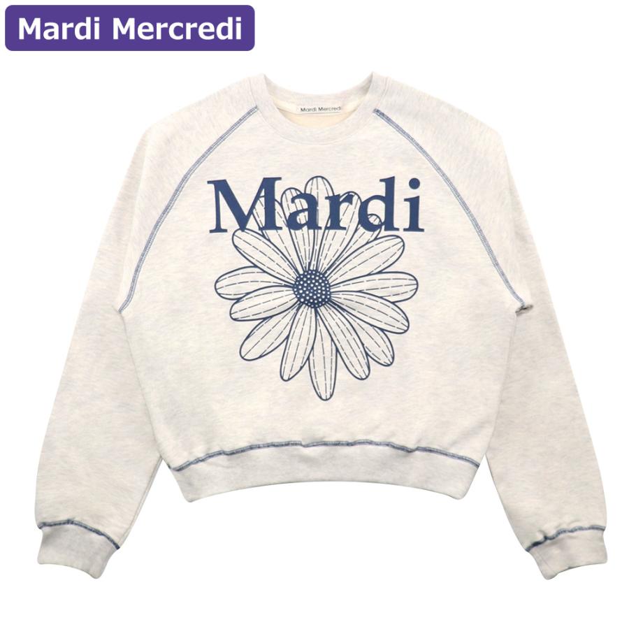 Mardi Mercredi（マルディメクルディ） スウェット SWEATSHIRT RAGLAN