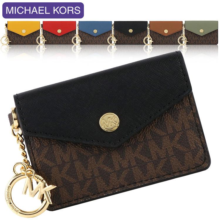 マイケルコース MICHAEL KORS 財布 コインケース パスケース 35F0GW9D1B IDケース カードケース キーケース ミニ財布  シグネチャー : 35f0gw9d1b-m : HOMMAGE - 通販 - Yahoo!ショッピング