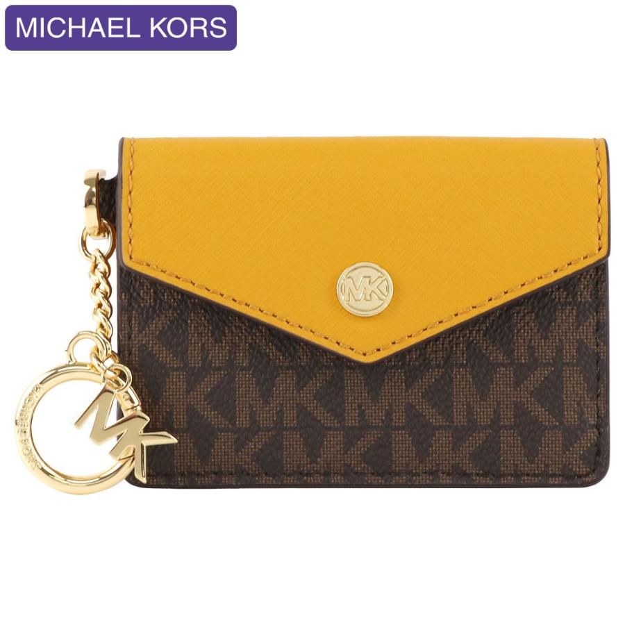 マイケルコース MICHAEL KORS 財布 コインケース パスケース 35F0GW9D1B IDケース カードケース キーケース ミニ財布 シグネチャー｜hommage｜07