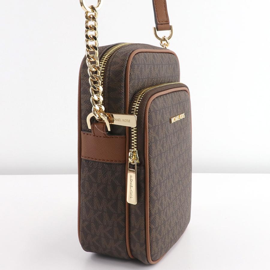 マイケルコース MICHAEL KORS バッグ ショルダーバッグ 35F1GTVC2B BROWN シグネチャー ミニバッグ アウトレット レディース 新作｜hommage｜04