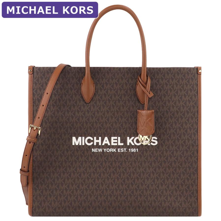 MICHAEL KORS トートバッグ ブラウン/ブラック MICHAEL KORS マイケルコース トートバッグ レディース MK