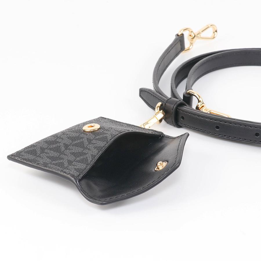 中古美品正規品　MICHAEL KORS ブラック ミニショルダーバッグ 中古・古着通販】MICHAEL KORS (マイケルコース) ショルダーバッグ