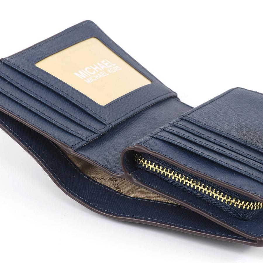 MICHAEL KORS（マイケルコース） 財布 二つ折り財布 35F7GTVF2L NAVY