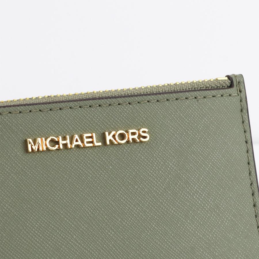 マイケルコース MICHAEL KORS パスケース 35F7GTVU1L ARMYGREEN キーリング フラグメントケース アウトレット レディース 小物 新作｜hommage｜05